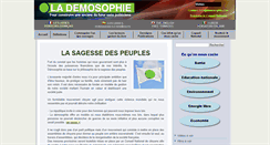 Desktop Screenshot of demosophie.com