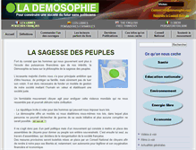 Tablet Screenshot of demosophie.com